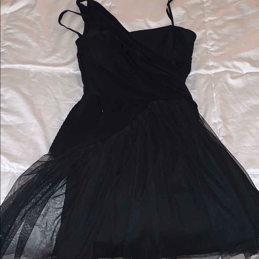Black formal dress